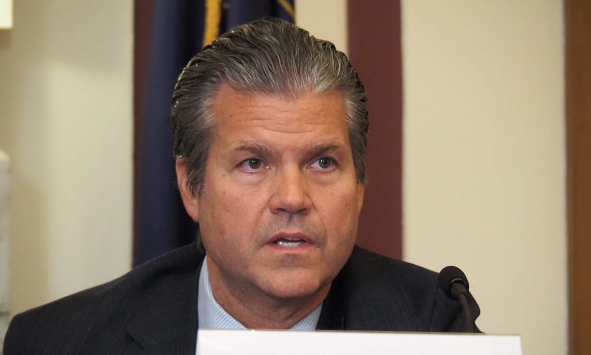 This is a photo of Sen. Ryan Mishler.