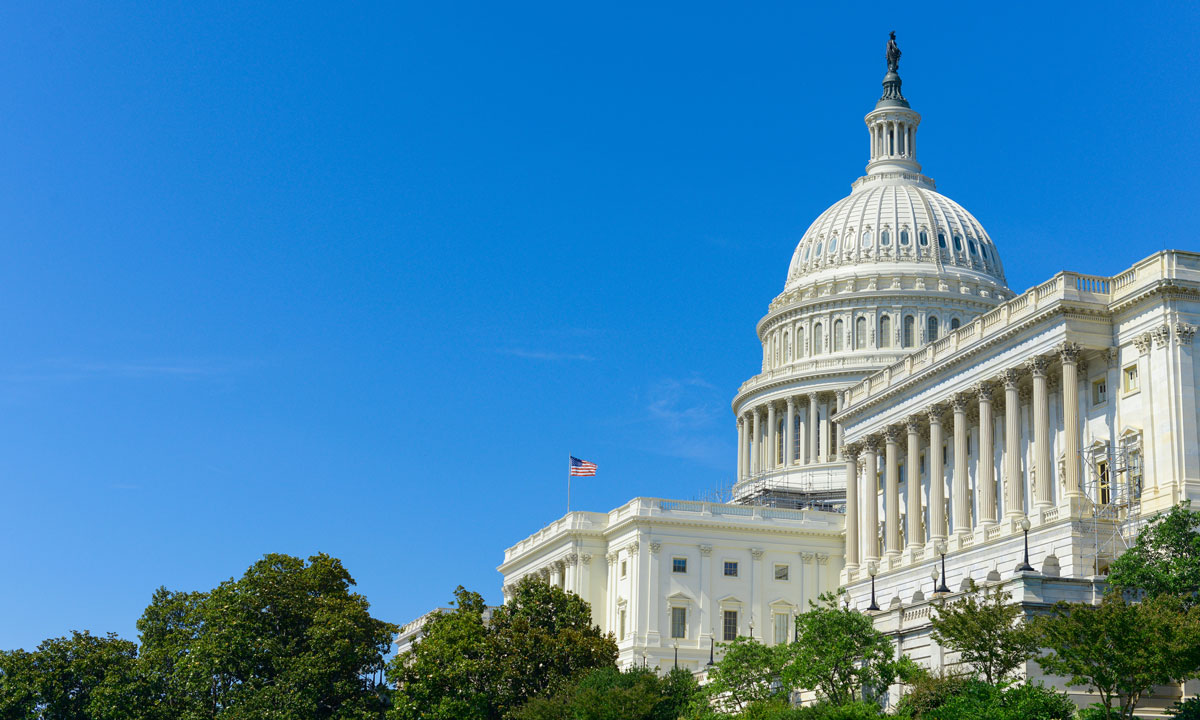 This is a photo of the U.S Capitol building.